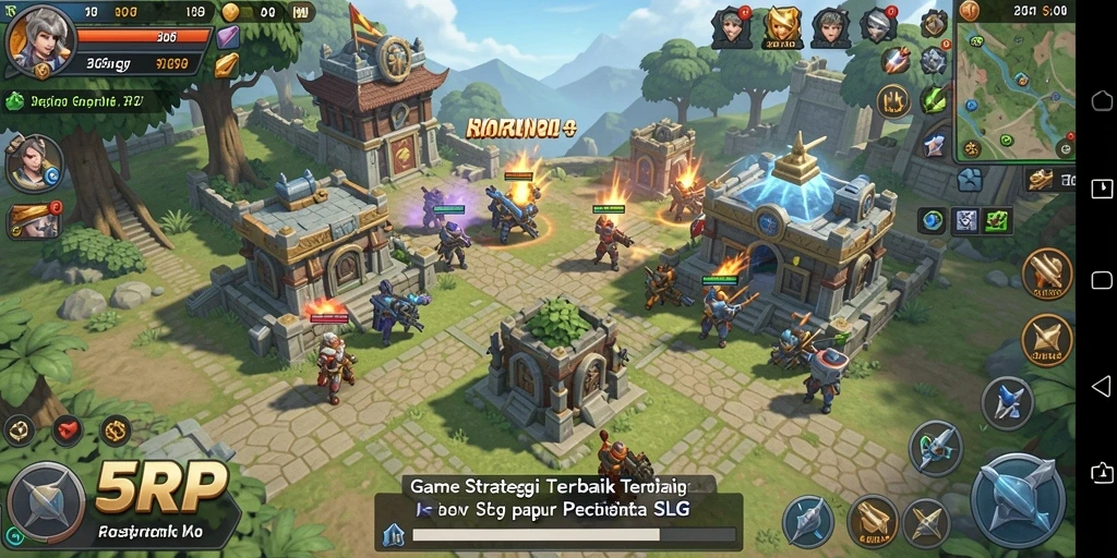 Tampilan gameplay menarik dari 55RP yang penuh strategi.