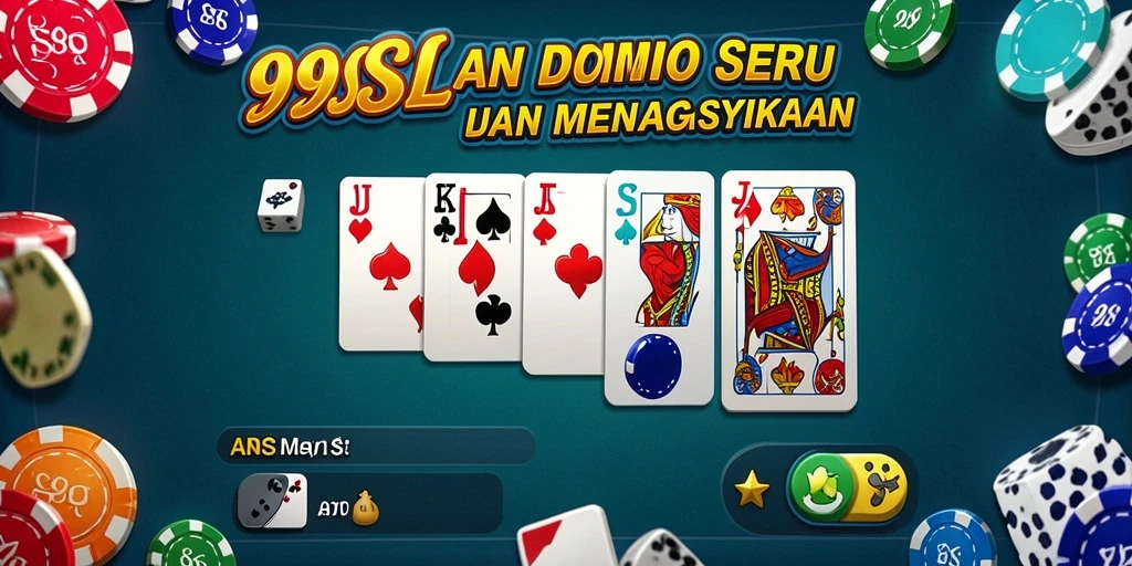 Gameplay seru dari 99SL dalam permainan Domino.