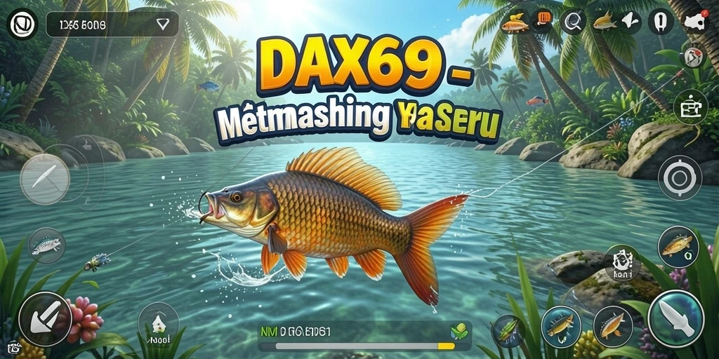 Gameplay memancing yang menegangkan dan penuh warna di DAX69.