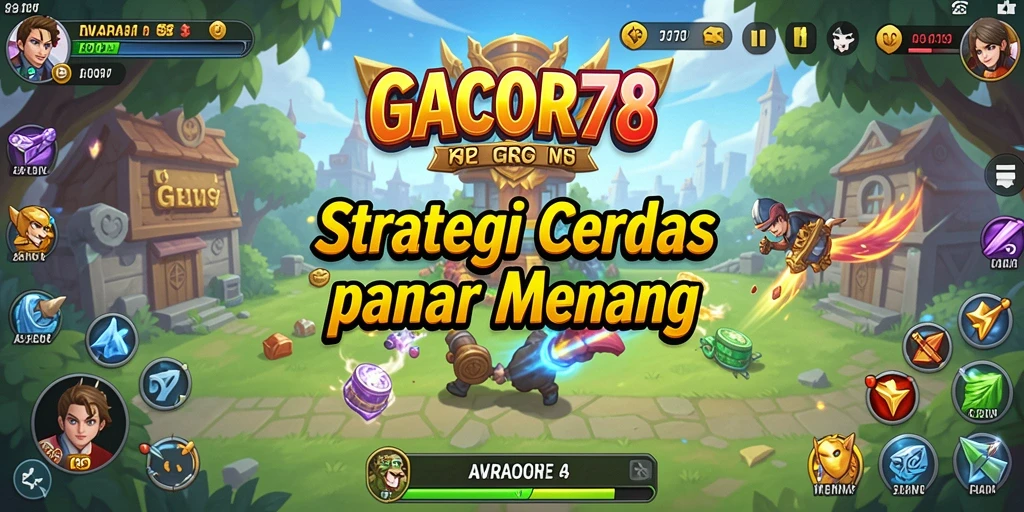 Screenshot dari gameplay GACOR78 yang menampilkan strategi seru.