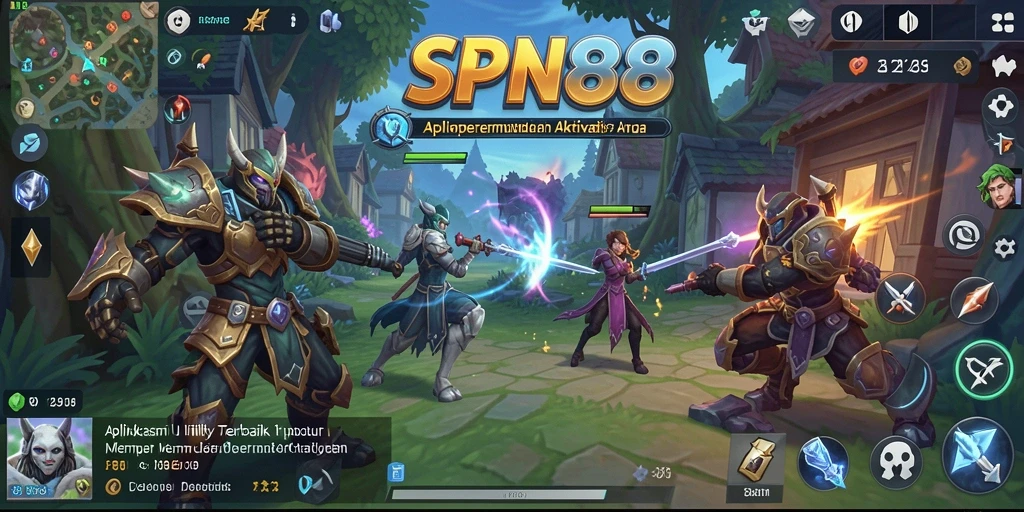 Tampilan screenshot SPN88 menunjukkan antarmuka yang bersih dan mudah digunakan.